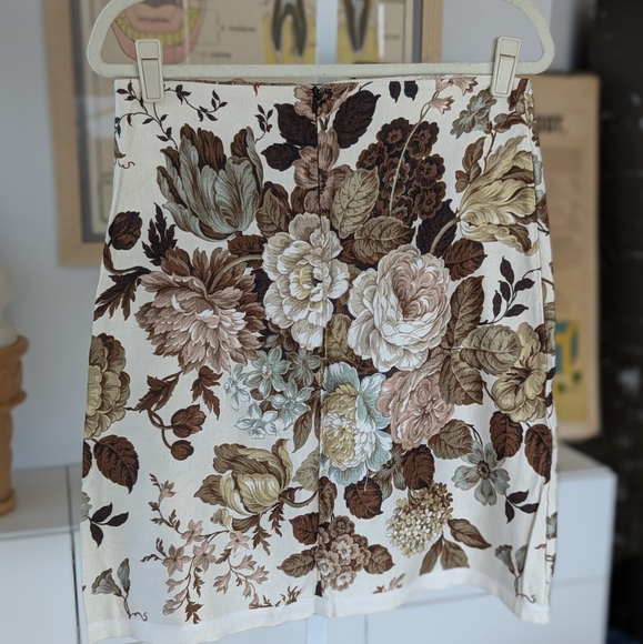 Vintage curtain skirt 8 - Picture 2 of 8